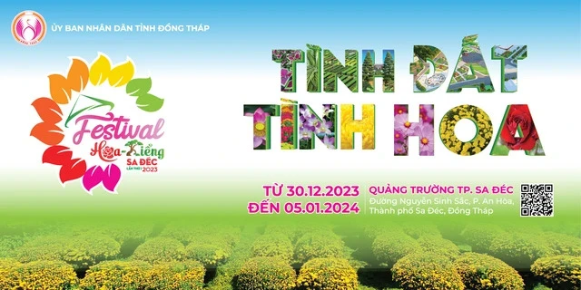 First Sa Dec Flower - Ornamental Festival 2023 to open in Dong Thap