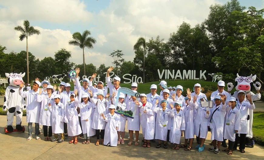 Vinamilk has invested 50 million USD to develop the dairy farm (Photo: Collaborator)