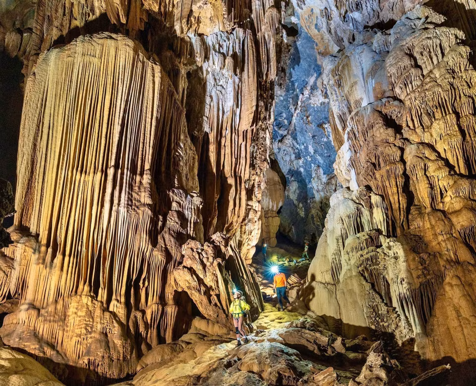 Thang Cave is expected to undergo further research before being opened to tourism in the future. (Photo: Published by VNA)