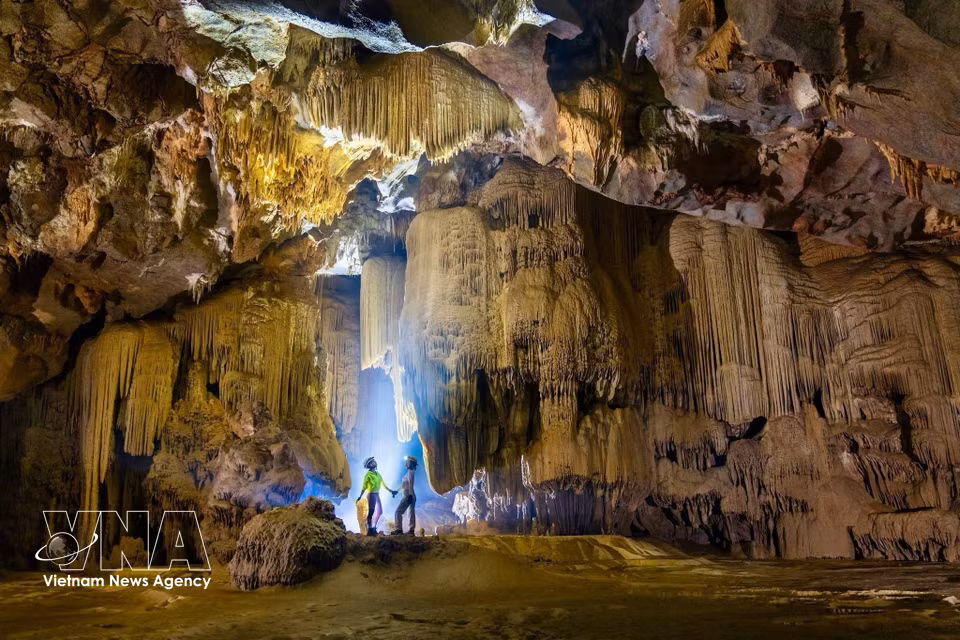 Thang (Victory) Cave was named after a local resident who first discovered its entrance. (Photo: Published by VNA)