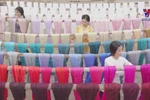 Dong Thap scarf weaving - a national intangible cultural heritage item