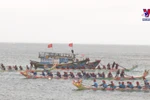 Boat race festival on Ly Son Island