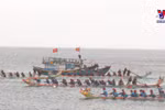 Boat race festival on Ly Son Island