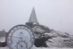 Snow covers top of Mount Fansipan