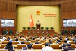 At the 15th National Assembly's eighth sitting (Photo: VNA)
