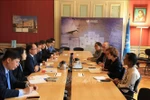 At the meeting between Deputy Minister of Home Affairs Vu Chien Thang and UN Deputy High Commissioner for Human Rights Nada Al-Nashif. (Photo: VNA)