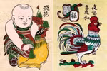 Souvenirs with rooster images attract buyers on Lunar New Year