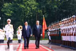 Welcome ceremony for Chinese Premier Li Qiang's official visit to Vietnam