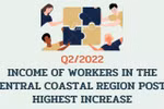 Income of workers in the central coastal region posts highest increase in Q2 2022