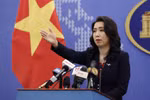 Spokeswoman: Countries call for sustainable peace in East Sea