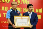 Football coach Park Hang-seo honoured with Second-Class Labour Order