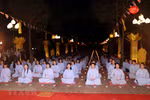 Buddhist ritual prays for peace