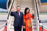 Party General Secretary and President To Lam and his spouse leave Havana, concluding State visit to Cuba (Photo: VNA)