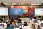 At the press conference on September 25 to announce the Asian Development Outlook (Photo: VNA)