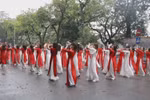 Zumba dance in Ao Dai celebrates Hanoi Ao Dai Tourism Festival 2023