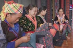 Ethnic women active in preserving brocade weaving 