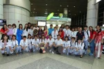 Women’s football team arrive in Malaysia, aim for gold