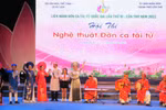Contest honours cultural value of “Don ca tai tu”