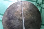 Dong Son-era drum surface found in Dong Thap province