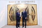 Prime Minister visits Luxembourg Stock Exchange