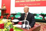 Party leader attends national military-political conference 2022 