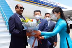 Indian lower house speaker arrives in Hanoi, starting official visit to Vietnam