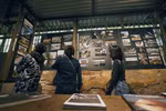 Creative space wowing visitors at Gia Lam Train Station