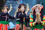 Traditional outfits of Cong ethnic people in Lai Chau