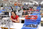 The factory of the Star Fashion Co. Ltd, producing garment for export, in the Phu Nghia Industrial Park in Hanoi's Chuong My district (Photo: VNA)