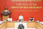 PM Pham Minh Chinh meets voters in Can Tho city