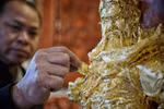 Gold laminating and gilding in Kieu Ky village recognised as national heritage