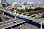 Hanoi’s metro trains put on trial run for elevated stations