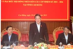NA Vice Chairman inspects election preparations in Cao Bang