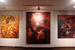 Paintings feature the buffalo – zodiac sign for 2021