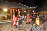 The Nuong Village Night Festival showcases the distinctive cultural features of the Dao Thanh Y people to visitors to Yen Tu (Photo: baoquangninh.vn)