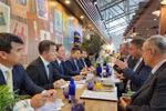 At the meeting between Minister of Science and Technology Huynh Thanh Dat and Timon Gremmels, Minister of Science and Research, Arts and Culture of Hessen state. (Photo: VNA)