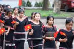The traditional costume of the Bahnar people in Kon Tum province (Photo: VNA)