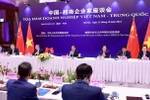 At the Vietnam-China business workshop (Photo: VNA)