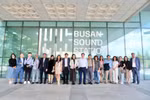 The Vietnamese delegation at the 29th Busan International Film Festival. (Photo: VNA)