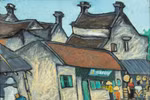 "Gia Ngu Street" by painter Bui Xuan Phai.