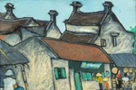 "Gia Ngu Street" by painter Bui Xuan Phai.