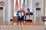 The signing of cooperation agreement for halal product assurance between the governments of Indonesia and Iran. (Photo: antaranews.com) 