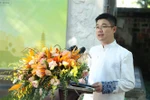 Vice Director of the Hanoi Department of Tourism Nguyen Hong Minh speaks at the press briefing on August 27. (Photo: VNA)