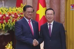 Vietnamese leaders receive Cambodian Deputy PM