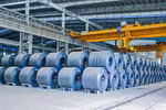 A factory of Hoa Phat Group (HPG). Early financial indications from steel companies in Q1 show improved business results after a volatile period. (Photo: HPG)