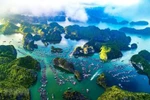 Part of Cat Ba archipelago off the coast of Hai Phong city (Photo: VNA)