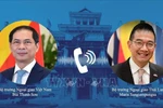 Minister of Foreign Affairs Bui Thanh Son and his Thai counterpart Maris Sangiampongsa hold phone talks on June 7. (Source: VNA)