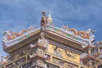 Porcelain mosaic revived in Hue Citadel