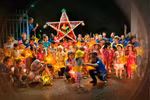 Paintings feature old-fashioned Mid-Autumn Festival