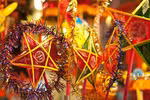 Star-shaped lantern crafting village busy before Mid-autumn Festival
